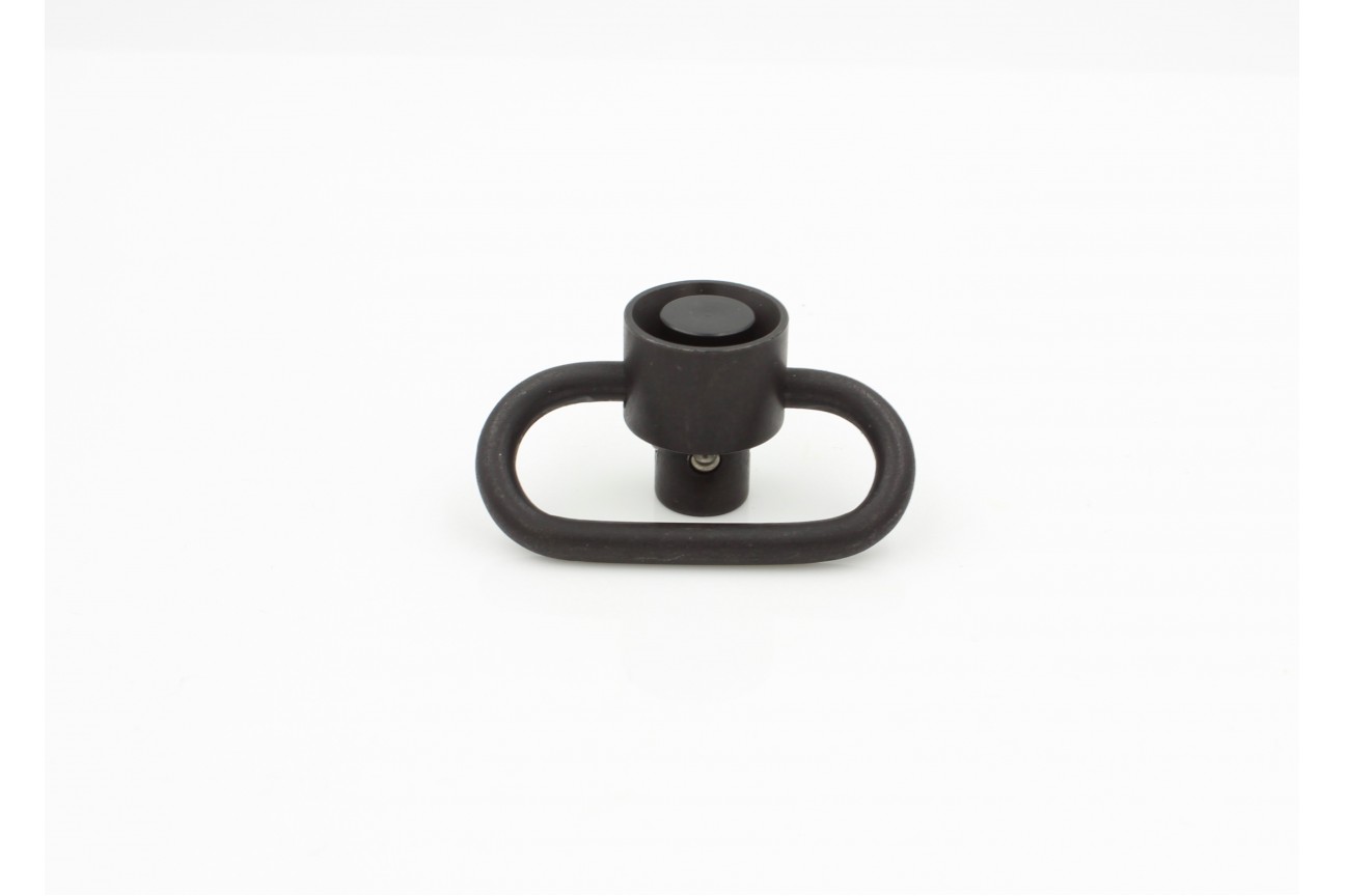 Damage Industries - Sling Swivel, Quick-Detach, 1.25" Loop, Heavy Duty, Stainless QD BLK (US SHIPPING ONLY)