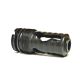Damage Industries - Muzzle Brake, Short Barrel, 14-1 LH, 3-Slot Vortex (US SHIPPING ONLY)