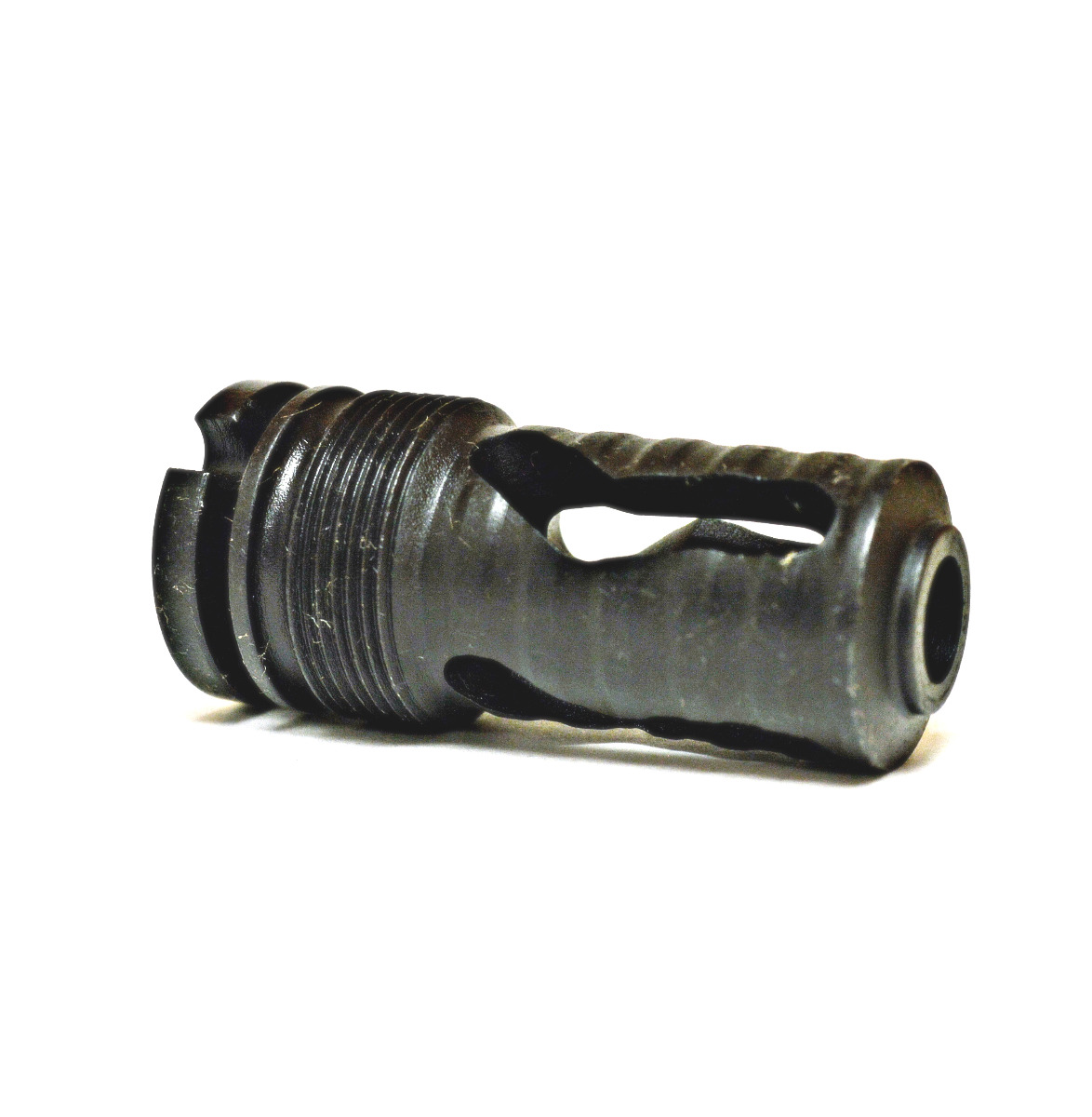 Damage Industries - Muzzle Brake, Short Barrel, 14-1 LH, 3-Slot Vortex (US SHIPPING ONLY)