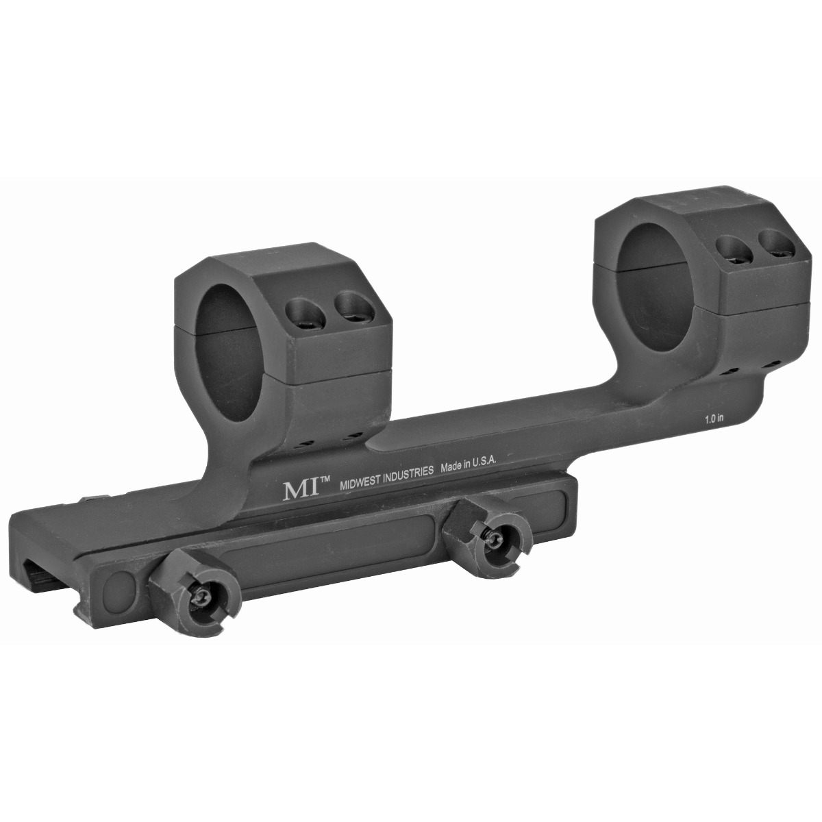 Midwest Industries Gen2 MI AR Scope Mount, 1 Inch Black (US Shipping Only)