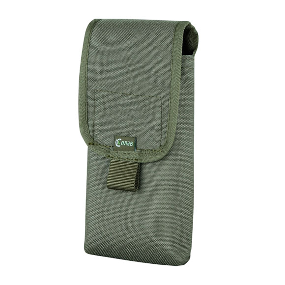 Saiga 410 Gauge UniClick Magazine Pouch, 10 Rounds, Olive
