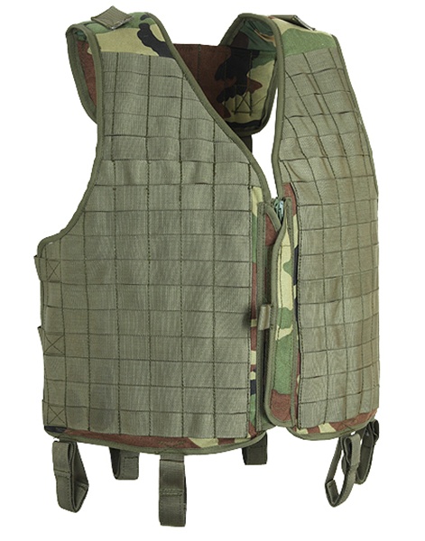Splav Tarzan M37 MOLLE Sniper Vest, Black w/ Kodra-1000 Shoulders